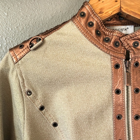 RARE FIND {Societa} Beautiful Italian lightweight jacket - Picture 4 of 12